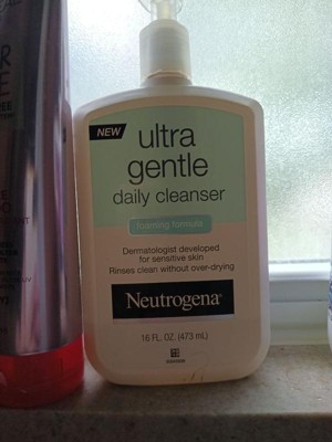 Neutrogena Ultra Gentle Foaming Facial Cleanser For Sensitive Skin - 12 