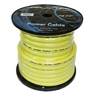 DEEJAYLED 0 GAUGE 72 FT 30 C 70 ALU - 1 of 1