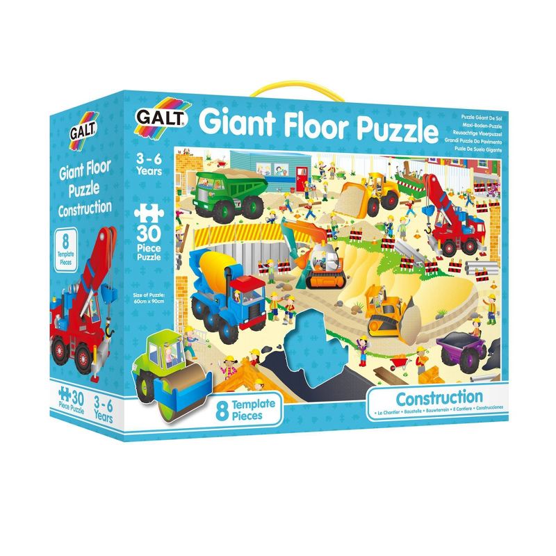 Galt Toys Construction Site Floor Puzzle - 30pc, 2 of 4
