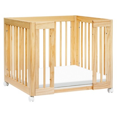 Natural Pine 8-in-1 Convertible Crib with Conversion Kits