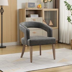 Vatros Modern Barrel Upholstered Dining Chairs for Dining Room - 1 of 4
