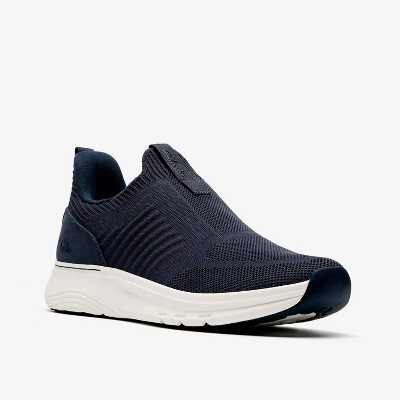 Clarks Mens Motion Trek IN Navy Knit Shoes 8 Medium — фото 4