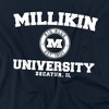 Millikin University Official Circle Logo Adult T Shirt, Navy - 2 of 4