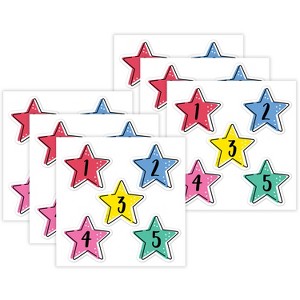 Creative Teaching Press® Star Bright Calendar Days Top Classroom Decorating Accents, 35 Per Pack, 6 Packs - 1 of 4