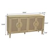 Modern Sideboard Buffet Cabinet, 59.8" Kitchen Pantry Cabinet, Accent Cabinet with Storage, Floor Cupboard Cabinet for Kitchen Living Room - 3 of 4