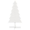 Aghana Digitals 120cm White Solid Pine Wood Christmas Tree - Rustic DIY-Friendly Decor for - 3 of 4