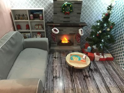 Our generation shop christmas fireplace