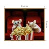 Amanti Art Movie Night 2 by Lucia Heffernan Canvas Wall Art Print Framed 20 x 16-in. - 4 of 4