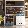 Garage Wall Mounted Storage Cabinet with Two Doors and One Shelf, Lockable Metal Wall Cabinet, Hanging Tool Cabinet for Garage Utility Room - 4 of 4