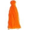 John Bead 1in Orange Cotton Tassels Ornament for DIY Crafts Party Decorations, 20pcs - 3 of 4