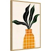 Amanti Art Peter the Plant by Eins Kubistika Canvas Wall Art Print Framed - 2 of 4