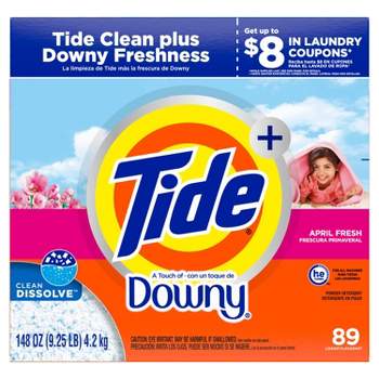 Tide with Downy Powder Laundry Detergent - 148oz/89 Load