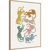 Amanti Art Colorful Cheetahs by Megan Galante Framed Canvas Wall Art - 2 of 4
