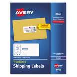 Avery Shipping Labels with TrueBlock Technology Inkjet 2 x 4 White 1000/Box 8463