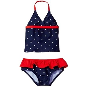 OshKosh B'Gosh Infant/Toddler Girls' 2-Piece Halter Top Bikini Swim Sets - 1 of 3