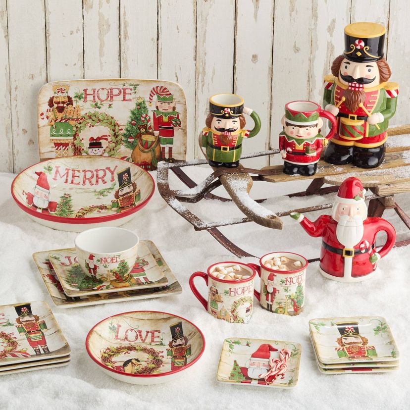Certified International Nutcracker Parade Dinnerware Collection