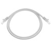 Monoprice Cat5e Ethernet Patch Cable - 3 Feet - White | Network Internet Cord - RJ45, Stranded, 350Mhz, UTP, Pure Bare Copper Wire, 24AWG - 4 of 4