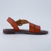 CUSHIONAIRE Lisbon Strappy Flat Sandals for Women 2025 with Adjustable Ankle Strap and Stylish Bold Buckle Accent Dressy Sandals - 4 of 4