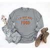 Simply Sage Market Women's I'm Just Here For The Food Long Sleeve Garment Dyed Tee - 3 of 4