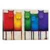 Rainbow Cats by Daniel Patrick Kessler Unframed Wall Canvas - iCanvas - 2 of 3