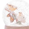 Snow Globe with Bird Branch 4.5"H - 2 of 2