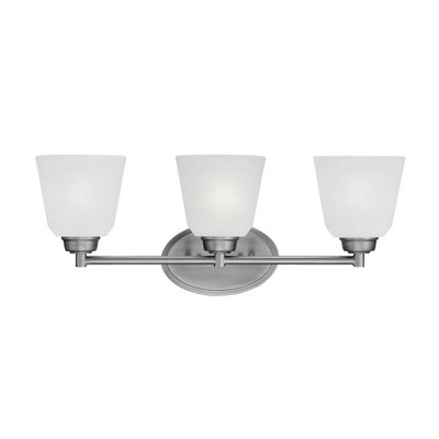 Millennium Lighting Franklin 3 - Light Vanity in  Brushed Pewter
