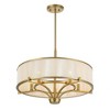 Savoy House Wynwood 5 - Light Chandelier in  Warm Brass - 2 of 4