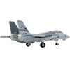 Grumman F-14 Tomcat Fighter Aircraft VF-32 The Swordsmen (CVN-65) Aircraft Carrier Deck 1/200 Diecast Model by Forces of Valor - 2 of 4