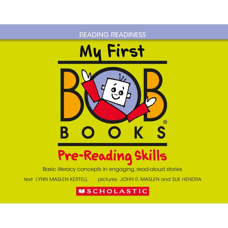 My First Bob Books - Pre-Reading Skills Hardcover Bind-Up Phonics, Ages 3 and Up, Pre-K (Reading Readiness) - by  Lynn Maslen Kertell, 1 of 2