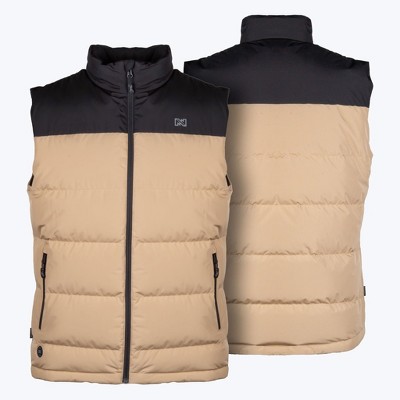 Mobile Warming Mens Crest 2.0 Heated Natural Duck Down Puffer Vest