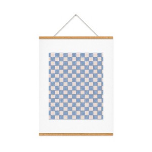 Schatzi Brown Alice Check Powder Art Print and Hanger - Society6 - 1 of 2