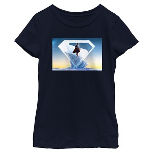 Girls Superman Fortress of Solitude Hope T Shirt - 1 of 4