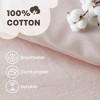 Sapphtopaz Cute Comforter Set Cotton Jacquard Pom Pom Bedding Set with Embroidered Rainbow and Cloud Pillows,Comforter for Kids - 4 of 4