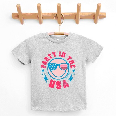 The Juniper Shop SmileyWorld Party In The USA Youth Short Sleeve Tee