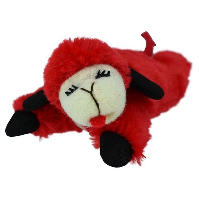 Multipet Lamb Chop Halloween Red Devil Cat Toy, Small