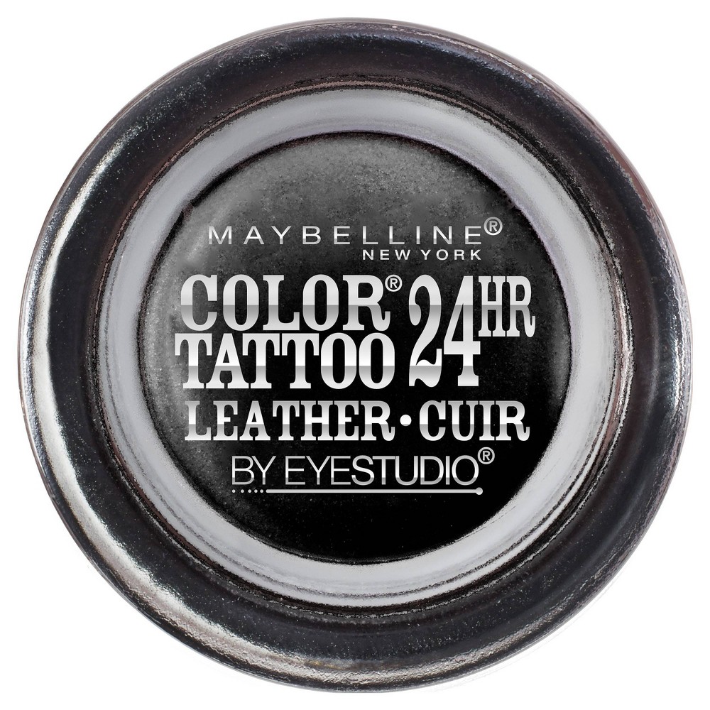 UPC 041554419146 product image for Maybelline Eye Studio Color Tattoo Leather 24HR Eyeshadow - 100 Dramatic Black | upcitemdb.com