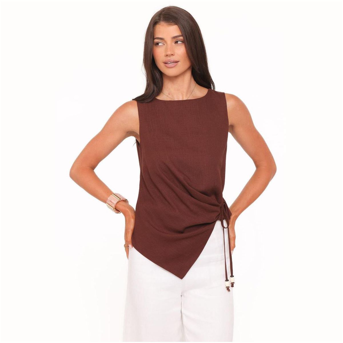 Heloise Side Tie Top