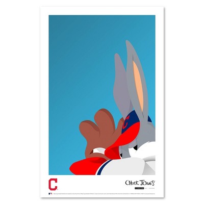 MLB Cleveland Indians Unframed Wall Poster Print