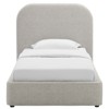 Modway Keynote Upholstered Fabric Curved Twin Platform Bed - 4 of 4