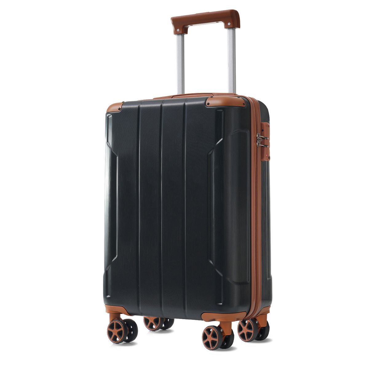 Polibi Luggage Set 6-Piece with 16 Inch, 20 Inch,24 Inch, 28 Inch Suitcases and a Duffel Bag, a Toiletry Bag - thumbnail 6