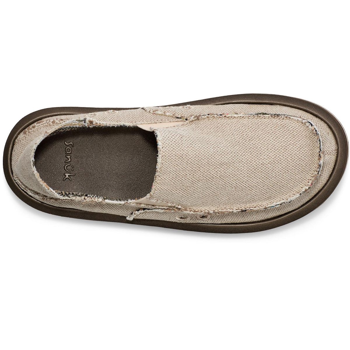 Sanuk Men's Donny Hemp 2 Tone Slip-On Loafers - thumbnail 6