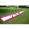 WOW Watersports 25 Foot Long Inflatable Strike Zone Outdoor Waterslide with Slippery Embossed PVC, Built In Sprinklers, 2 Sleds, and 6 Bowling Pins - 3 of 4