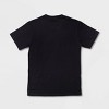 Pride Adult Short Sleeve Rainbow Heart T-Shirt - Black - 2 of 2