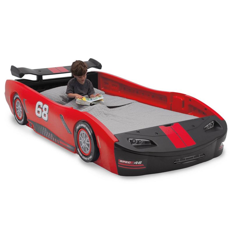 Twin Turbo Race Car Bed - Delta Children, 4 of 13
