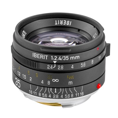  Kipon IBERIT 35mm f/2.4 Lens for Leica M - Black 