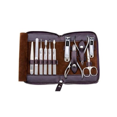 LOVELAY CREATIONS 11-in-1 Stainless Steel Pedicure Tools