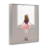 Stupell Industries Little Ballerina at Window Framed Giclee Art, Gray, 16" x 20" - 2 of 4