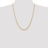 Black Bow Jewelry 3.35mm, 14k Yellow Gold, D/C Quadruple Rope Chain Necklace - 2 of 4