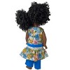 Doll Clothes Superstore Handmade Flower Dress With Pants Fits Our Generation American Girl My Life Dolls - 4 of 4