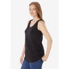 Woman Within Plus Size Scoopneck Tank - 4 of 4
